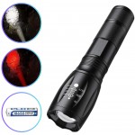 Фонарь 1831-2XPE(White+Red), 1x18650, ЗУ Type-C, zoom, Box Фонарь 1831-2XPE(White+Red), 1x18650, ЗУ Type-C, zoom, Box