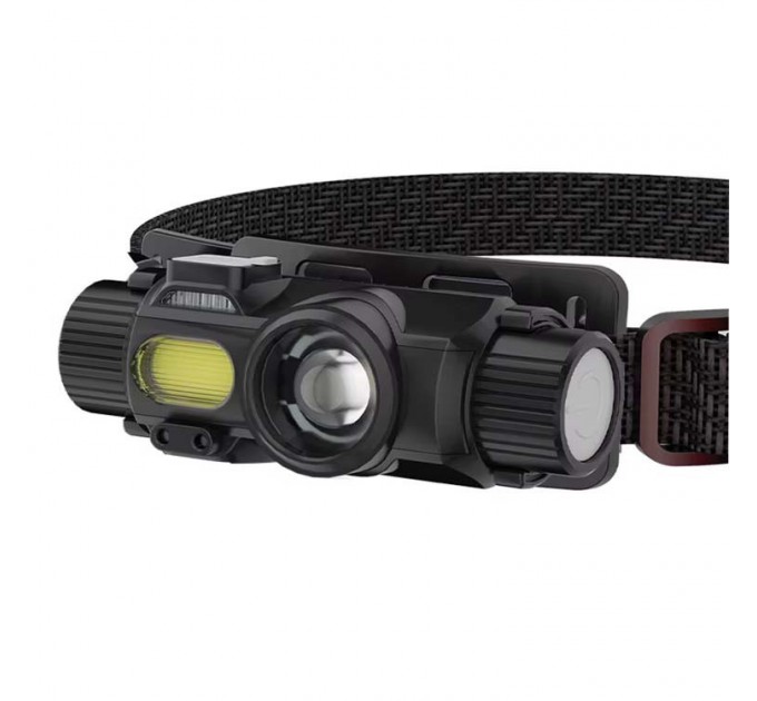 Фонарь налобный YY-16-XPE+COB, Motion Sensor, Li-Ion аккумулятор, ЗУ Type-C, магнит