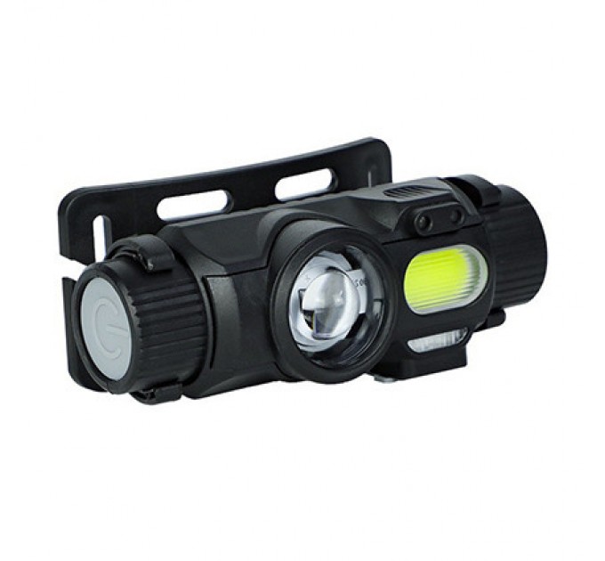 Фонарь налобный YY-16-XPE+COB, Motion Sensor, Li-Ion аккумулятор, ЗУ Type-C, магнит