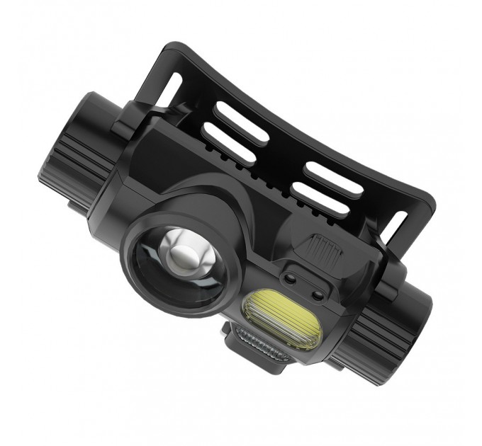 Фонарь налобный YY-16-XPE+COB, Motion Sensor, Li-Ion аккумулятор, ЗУ Type-C, магнит