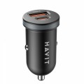 Автомобільний зарядний пристрій HAVIT CC2043 30W USB-A+USB-C