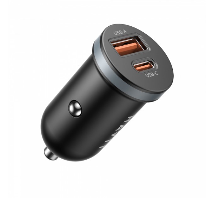 Автомобільний зарядний пристрій HAVIT CC2043 30W USB-A+USB-C