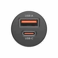 Автомобільний зарядний пристрій HAVIT CC2043 30W USB-A+USB-C