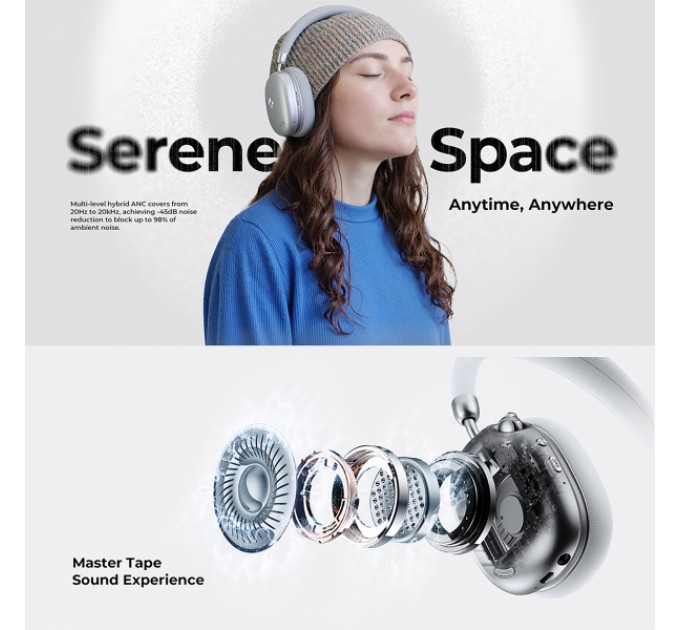 Навушники накладні бездротові HAVIT H670BT 