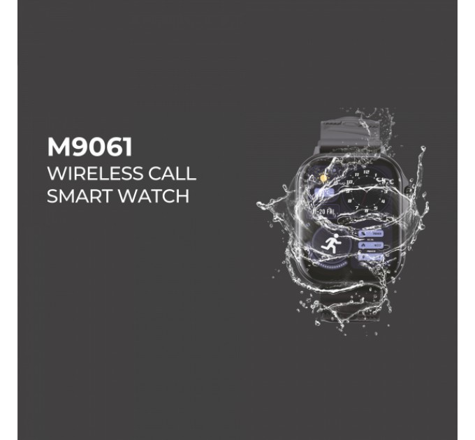 Cмарт годинник HAVIT M9061 GPS Bluetooth Call Black