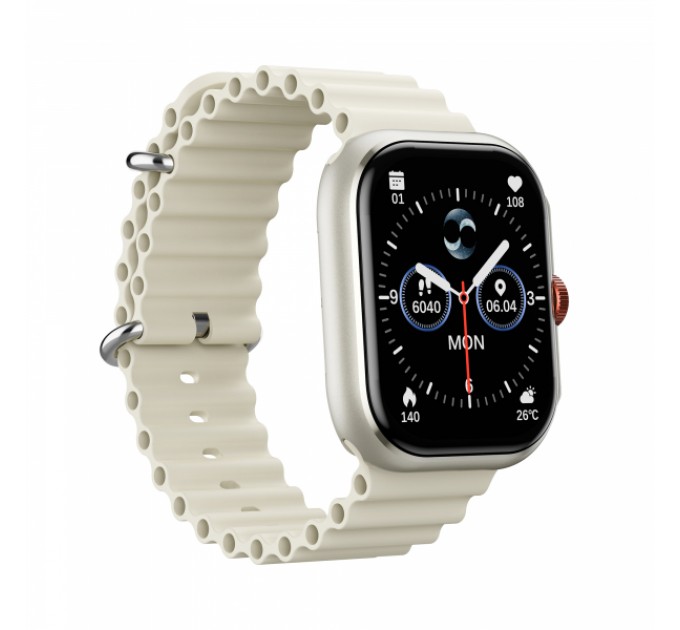 Cмарт годинник HAVIT M9068 IP68 Bluetooth Call Titanium