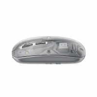 Бездротова миша дворежимна HAVIT MS62WB Pro Transparent Gray
