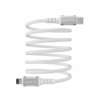 Кабель USB-C - Lightning HAVIT CB6298 PD30W 1м ( магнітний) White