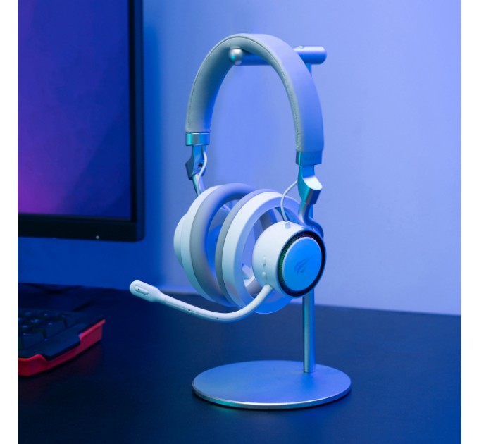 Бездротові ігрові навушники HAVIT Fuxi-H8 White + Gray