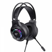 Ігрові навушники з мікрофоном HAVIT H2049d RGB Black