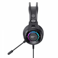 Ігрові навушники з мікрофоном HAVIT H2049d RGB Black
