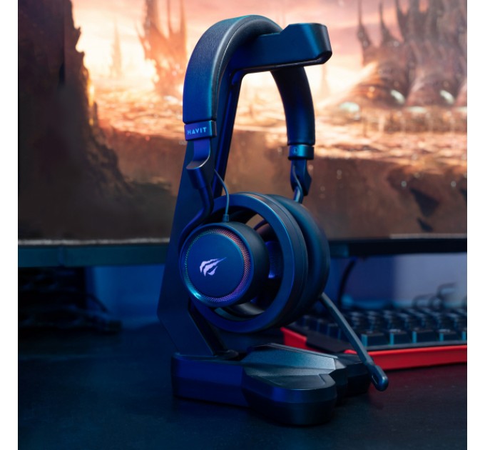 Бездротові ігрові навушники HAVIT Fuxi-H8 Black