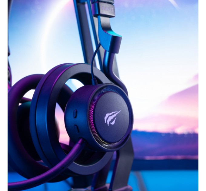 Бездротові ігрові навушники HAVIT Fuxi-H8 Black