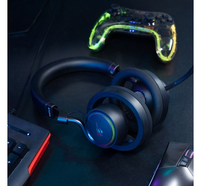 Бездротові ігрові навушники HAVIT Fuxi-H8 Black