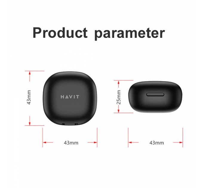 Cмарт кільце HAVIT M7083-12 Bluetooth Black