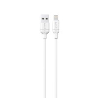 Кабель USB - Lightning HAVIT CB675 2A 1м White (silicone)