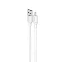 Кабель USB - Micro USB HAVIT CB678 3A 1м White (silicone)
