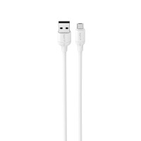 Кабель USB - Micro USB HAVIT CB678 3A 1м White (silicone)