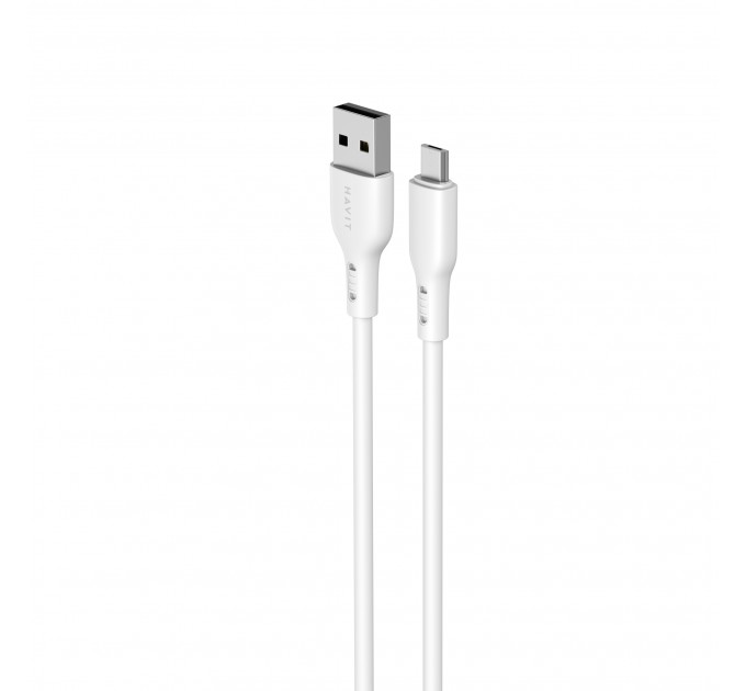 Кабель USB - Micro USB HAVIT CB6359 PRO 3A 1м White