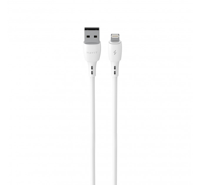 Кабель USB - Lightning HAVIT CB619C-L 2.1A 2м White