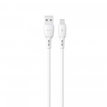 Кабель USB - Lightning HAVIT CB619C-L 2.1A 2м White Кабель USB - Lightning HAVIT CB619C-L 2.1A 2м White