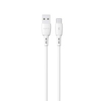 Кабель USB - USB-C HAVIT CB620C-L 3A 2м White