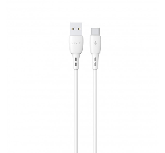 Кабель USB - USB-C HAVIT CB620C-L 3A 2м White