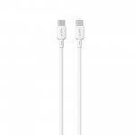 Кабель USB-C - USB-C HAVIT CBX310 PD60W 3A 2м White Кабель USB-C - USB-C HAVIT CBX310 PD60W 3A 2м White