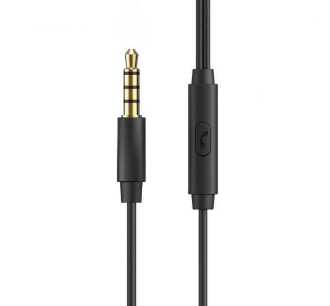 Вакуумні навушники з мікрофоном HAVIT HV-E306P Black