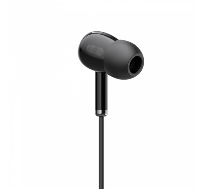 Вакуумні навушники з мікрофоном HAVIT HV-E306P Black