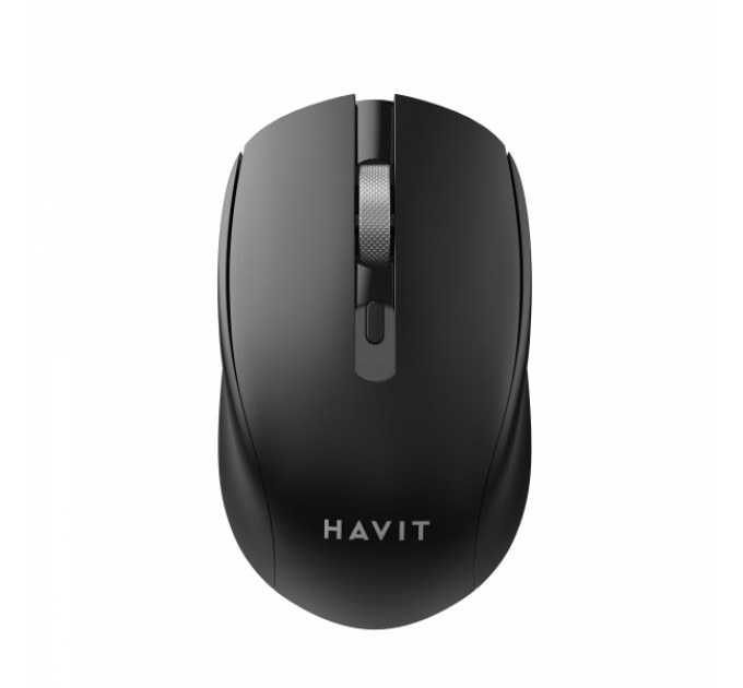 Бездротова миша дворежимна HAVIT MS51WB Black (2.4GHz + BT)
