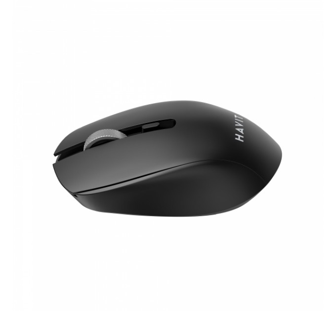 Бездротова миша дворежимна HAVIT MS51WB Black (2.4GHz + BT)