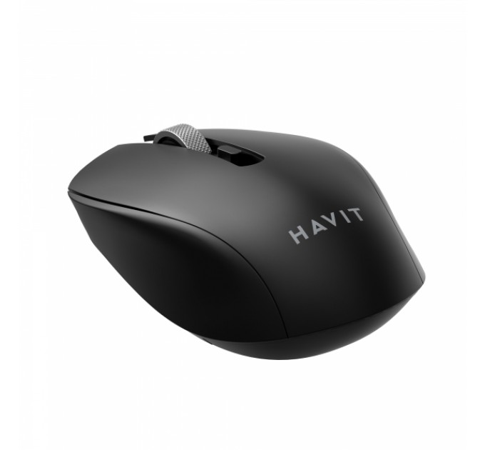 Бездротова миша дворежимна HAVIT MS51WB Black (2.4GHz + BT)