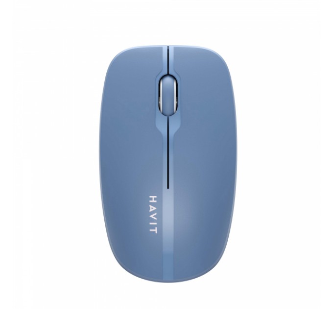 Бездротова миша дворежимна HAVIT HV-MS53WB Blue (2.4GHz + BT5.0)