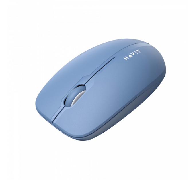Бездротова миша дворежимна HAVIT HV-MS53WB Blue (2.4GHz + BT5.0)
