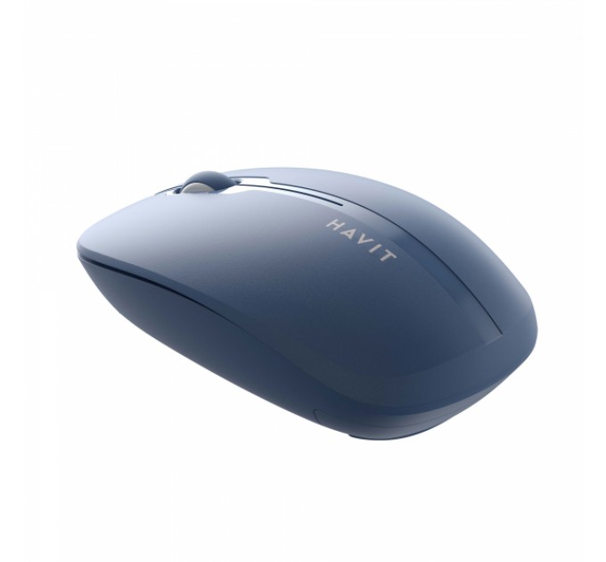 Бездротова миша дворежимна HAVIT HV-MS53WB Blue (2.4GHz + BT5.0)