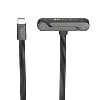 Кабель USB-C - USB-C HAVIT CB6387 PD60W 3A 1.2м with Holder