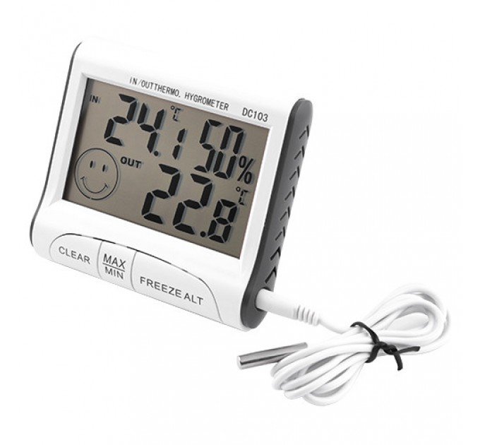 Термометр с гигрометром DC-103