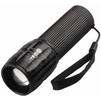 Фонарь Police 8400-LM, 3xAAA, ремешок, zoom