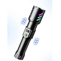 Фонарь NIGHT VISION FLUORESCENCE W514/1143-WHITE LASER LED PM10-TG, 1x26650, Power Bank, ЗУ Type-C, zoom