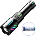 Фонарь NIGHT VISION FLUORESCENCE W514/1143-WHITE LASER LED PM10-TG, 1x26650, Power Bank, ЗУ Type-C, zoom
