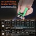 Фонарь S02/V3-2LM+4SMD(RGB), Li-Ion аккумулятор, ЗУ Type-C