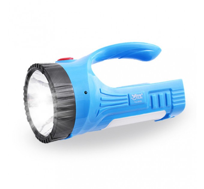 Фонарь переносной Luxury 2833, 1W+12LED, встр. аккумулятор, ЗУ 220V
