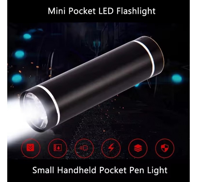 Фонарь CA001-LM, 3xAAA, ремешок