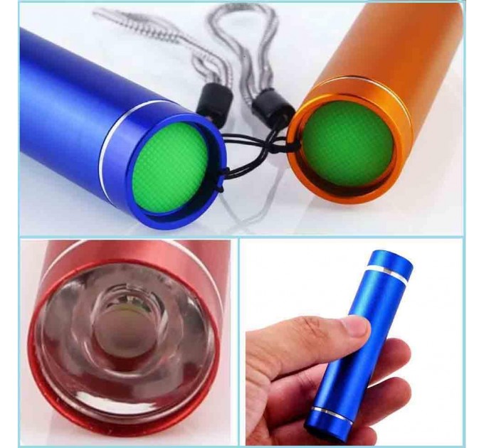 Фонарь CA001-LM, 3xAAA, ремешок