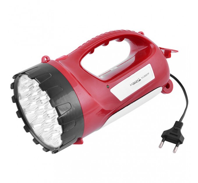 Фонарь переносной Luxury 2820 TP, 19+15LED, встр. аккум., ЗУ 220V