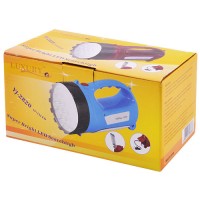 Фонарь переносной Luxury 2820 TP, 19+15LED, встр. аккум., ЗУ 220V