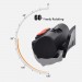 Фонарь налобный PLD-2119B-XPE+2COB(White+Red), 1х18650, ЗУ Type-C, Box