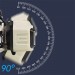 Фонарь налобный HX-816S-2COB(White+Red), Motion Sensor, Waterproof, 1x18650, ЗУ Type-C, Box