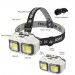 Фонарь налобный HX-816S-2COB(White+Red), Motion Sensor, Waterproof, 1x18650, ЗУ Type-C, Box